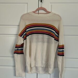 Women’s stripped American eagle long sleeve
